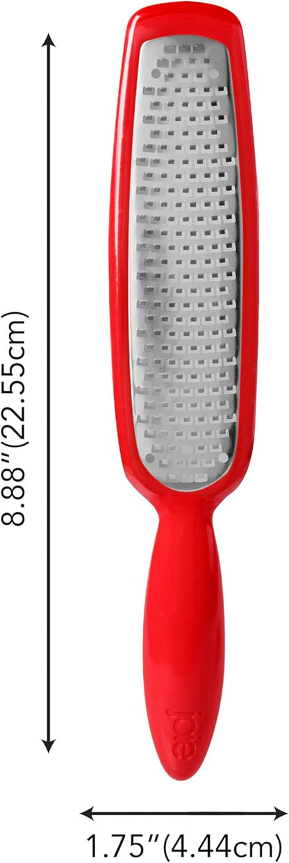 Joie Tower Grater, Double Sided, Stainless Steel, Dishwasher Safe, BPA Free, Kitchen Tool, 1 Count