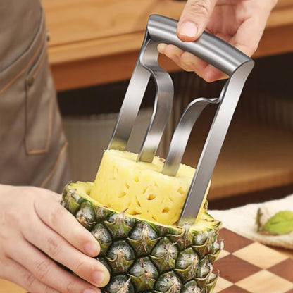 Pineapple Corer Tool, Stainless Steel Pineapple Peeler, Pineapple Cutting Tool, Corer Slicer Cutter for Kitchen Use