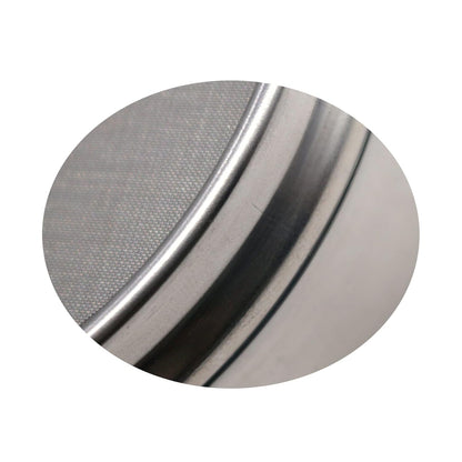 LABALPHA 70 Mesh Lab Sieves, Test Sieve #70 Mesh, 4'' Diameter, 304 Stainless Steel Wire Cloth (0.22mm)