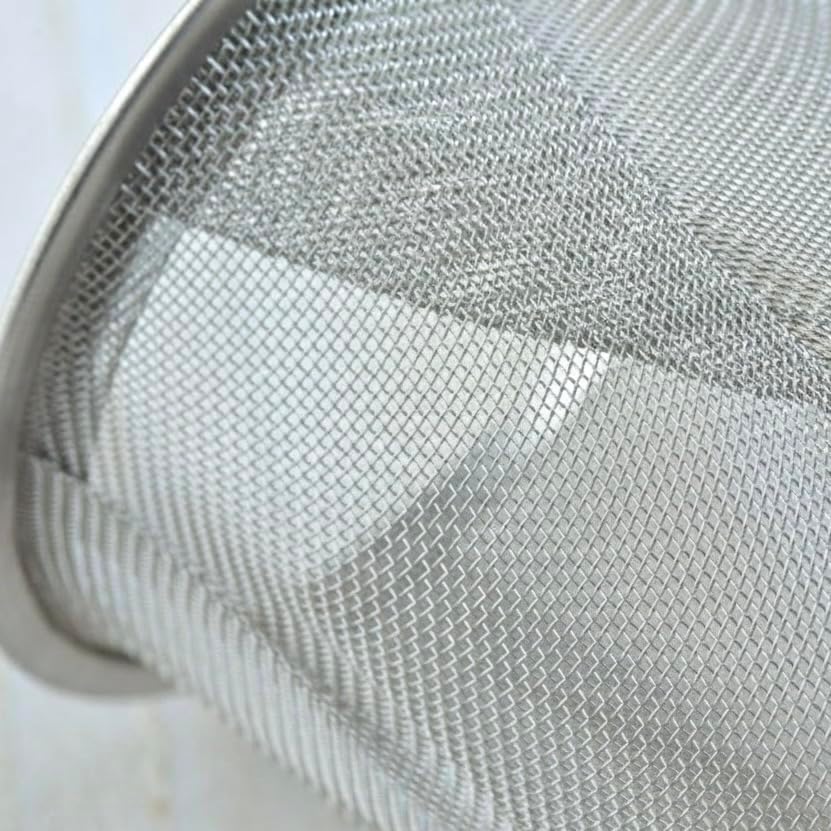 Japanese Fine Mesh Tea Sifter – Stainless Steel Tea Strainer for Matcha & Loose Leaf Tea -Made in Japan (Hammered Handle)