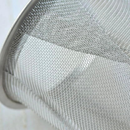 Japanese Fine Mesh Tea Sifter – Stainless Steel Tea Strainer for Matcha & Loose Leaf Tea -Made in Japan (Hammered Handle)