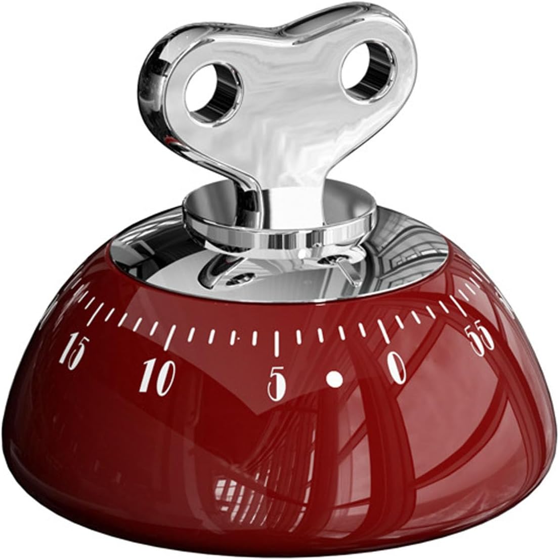 Visual Kitchen Timer for Cooking,Chef Cooking Timers Clock with Loud Alarm,Timers for Classroom, Home and Study,Mechanical Desk Timer,No Batteries Required，Magnetic Back (Cream)