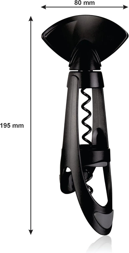 Vacu Vin 68425606 Winged Corkscrew Gift Pack, Stainless Steel