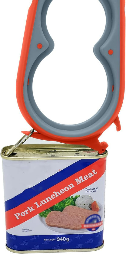 Otstar Jar Opener Bottle Opener and Can Opener for Weak hands, Seniors with Arthritis and Anyone with Low Strength, Mutil Jar Opener Get Lids Off Easily (Blue and Grey)