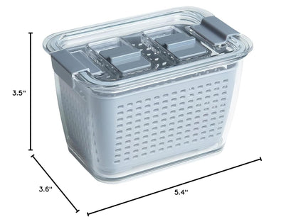 Kitchen Spaces - 1465A6-AMZ Kitchen Spaces Colander Bin, Medium, Gray