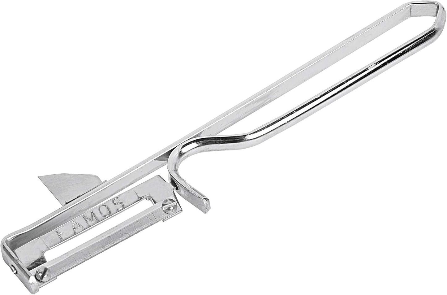 Westmark Swivel Vegetable & Fruit Peeler (Famos) with Stainless Steel Blade, Precision Swivel Kitchen Peeler with Integrated Potato Eye Remover, Potato Peeler, Apple, Lemon & Others