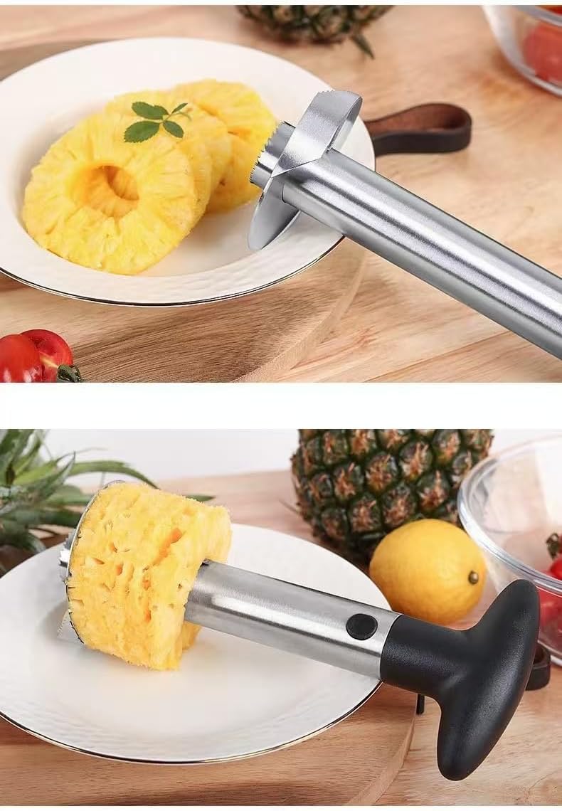 Pineapple Corer, Upgraded, Reinforced, Thicker Blade, Premium, 2 Pack