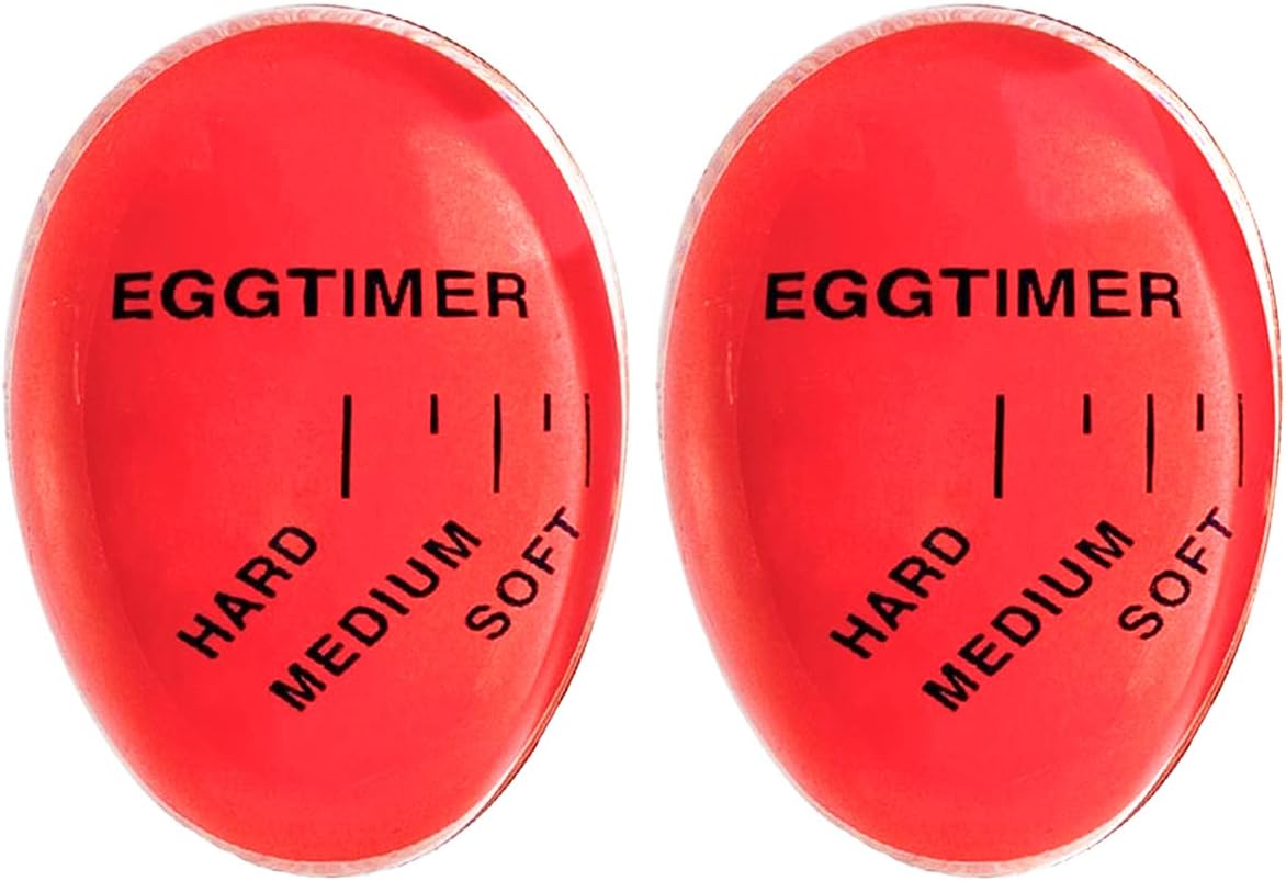 Lasubst Egg Timer for Boiling Eggs that Changes Color When Done, Tricolor