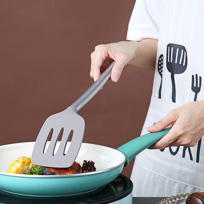 Berglander Skimmer, Non-stick Silicone Strainer, Kitchen Cooking Skimmers For Non-Stick Cookware, Dishwasher Safe, Easy to Clean