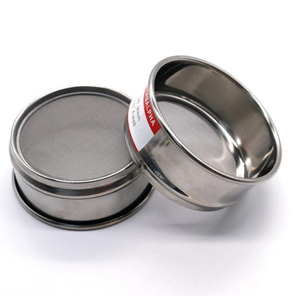 LABALPHA 70 Mesh Lab Sieves, Test Sieve #70 Mesh, 4'' Diameter, 304 Stainless Steel Wire Cloth (0.22mm)