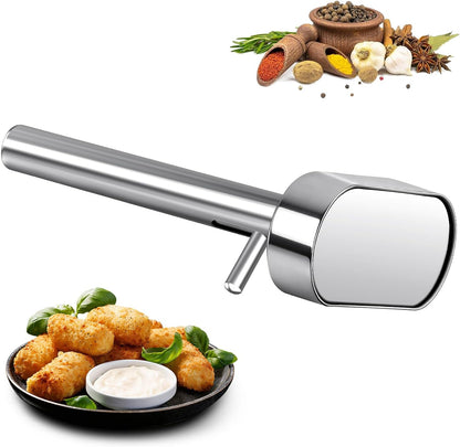 Falafel Scoop Maker, Stainless Steel Falafel Press Mold, Easy to Use and Clean, Non-Stick Meatball Press, Scoops, Middle Eastern Kitchen Tool (4cm)