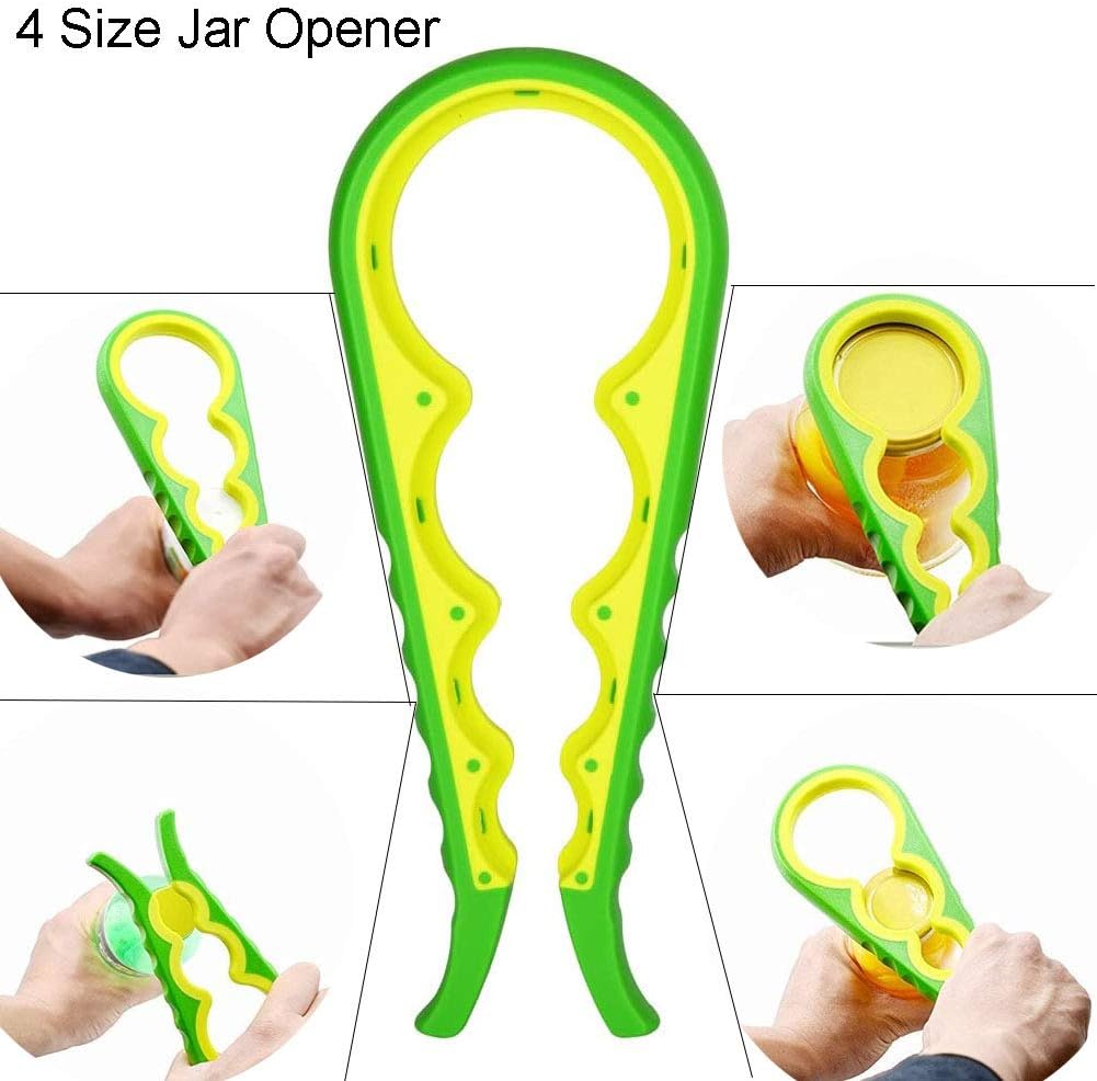 Easy-Twist Jar Opener: Maxracy Effortless Lid Opening for Weak Hands & Arthritis | Versatile Bottle Opener | Jar Openers & Bottle Openers