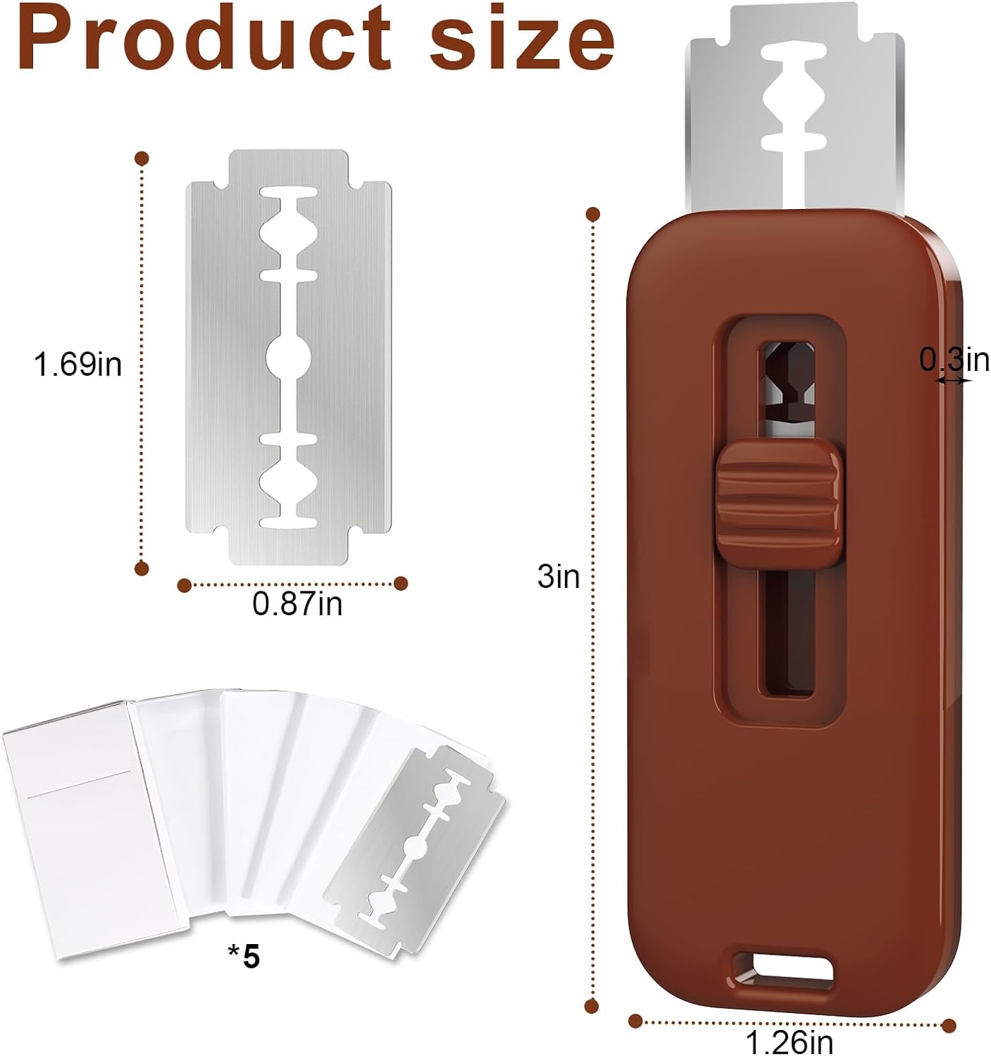 Bread Lame Dough Scoring Tool, Upgraded Lame Bread Tool, Extractable Sourdough Scoring Tool, Bread Scoring Tool with Magnetic, for Sourdough Bread baking Making（Includes 5 Bread Razor Blades）