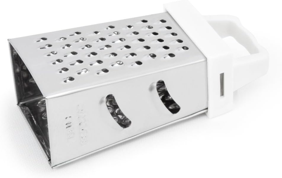 Fox Run Stainless Steel Mini Grater, 1 x 1.5 x 3 inches, Metallic