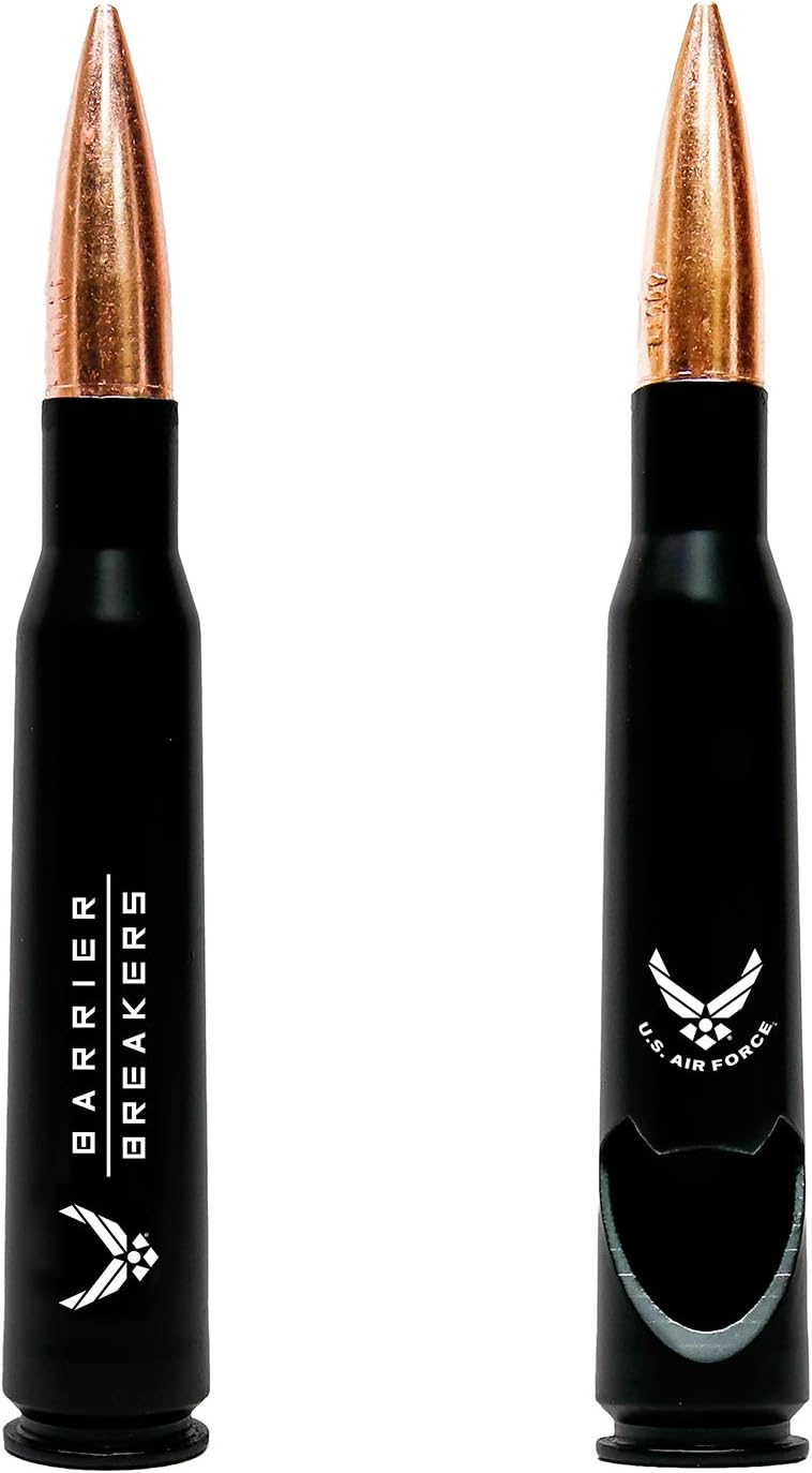 50.Cal American Flag Bottle Opener – American Flag Replica 50 BMG Opener - Patriotic Gift - Flag Bottle Opener