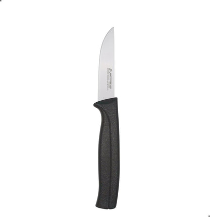 Tomato Knife - MATTSTONE HILL 5 Inch Serrated Kitchen Utility Knife, Serrated Cheese Tools, German X50CrMoV Steel, Red Handle