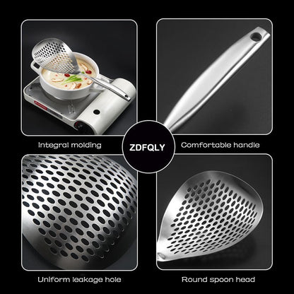 Extra Large Skimmer Slotted Spoon, 304 Stainless Steel Spider Strainer Spoon for Cooking and Frying, Pasta Strainer, Restaurant or Kitchen Tools