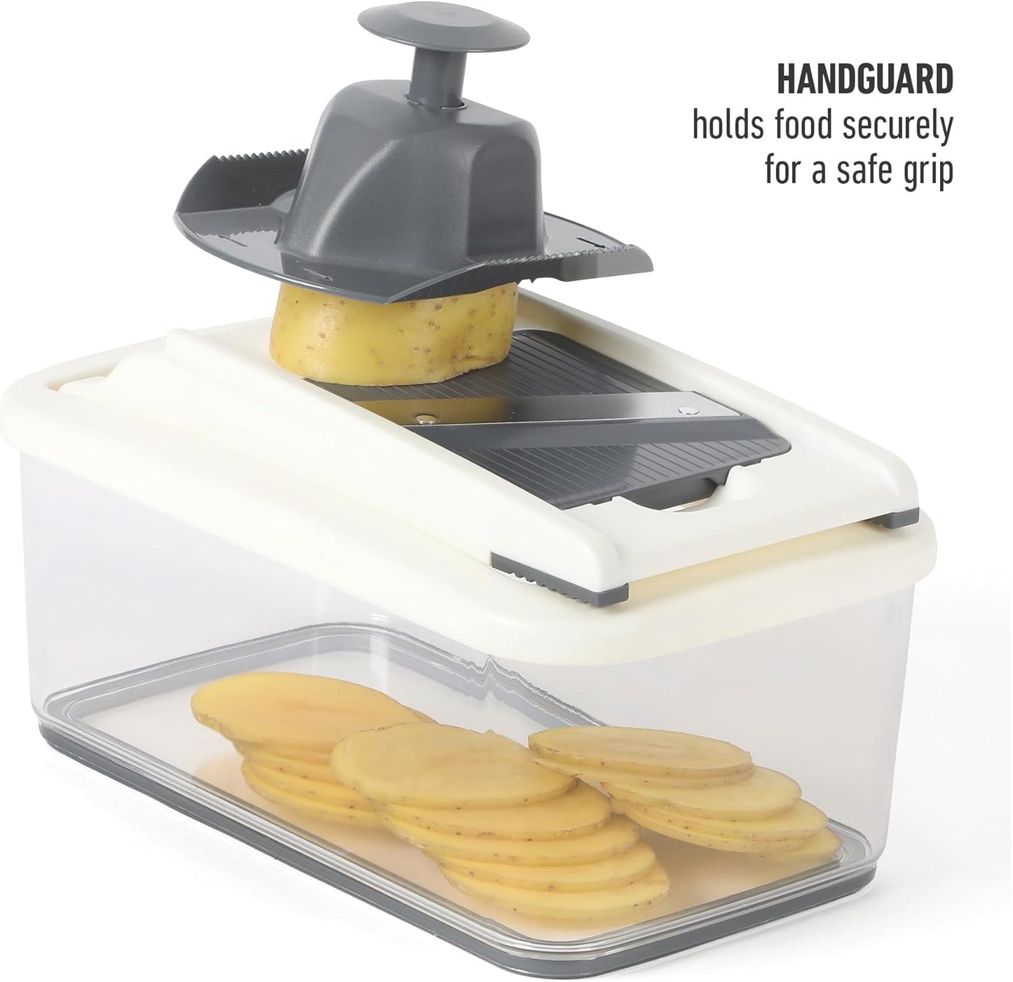 Calphalon Aero 5 in 1 Vegetable Chopper and Dicer, Food Chopper with Container