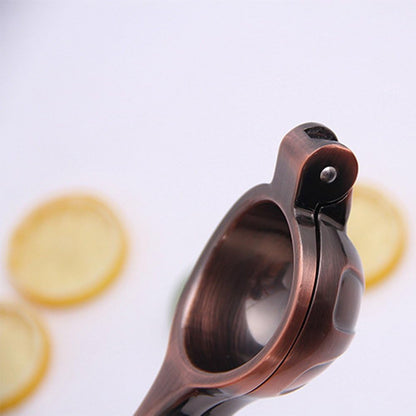 Lemon Squeezer Press Stainless Steel/Lime Juicer Handheld Manual Hand Citrus Press Juicer Metal - 2.7" Extra Large Bowl Heavy Duty Easy to Clean Dishwasher Safe