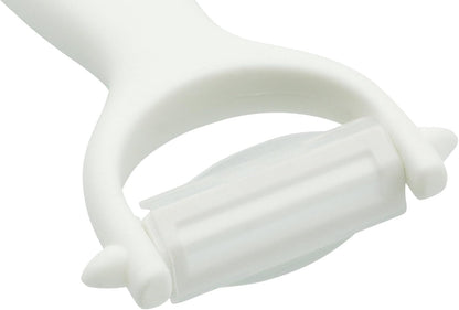 Ceramic Y Peeler - Great for Vegetables, Fruit, and Potatoes, Blade Protector Included, Dishwasher Safe | by Lynn & Riley