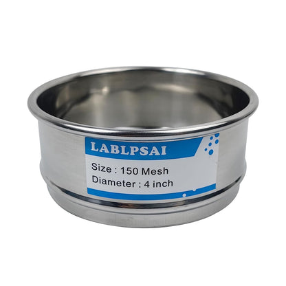 325 Mesh Lab Sieves 4" Diameter 304 Stainless Steel Wire Cloth Test Sieve for Industrial Laboratory Home