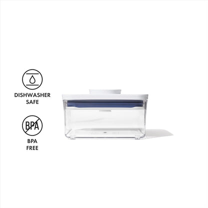 OXO Good Grips POP Container - Airtight Food Storage - Big Square Short 2.8 Qt Ideal for 5 lbs of sugar, cookies or crackers