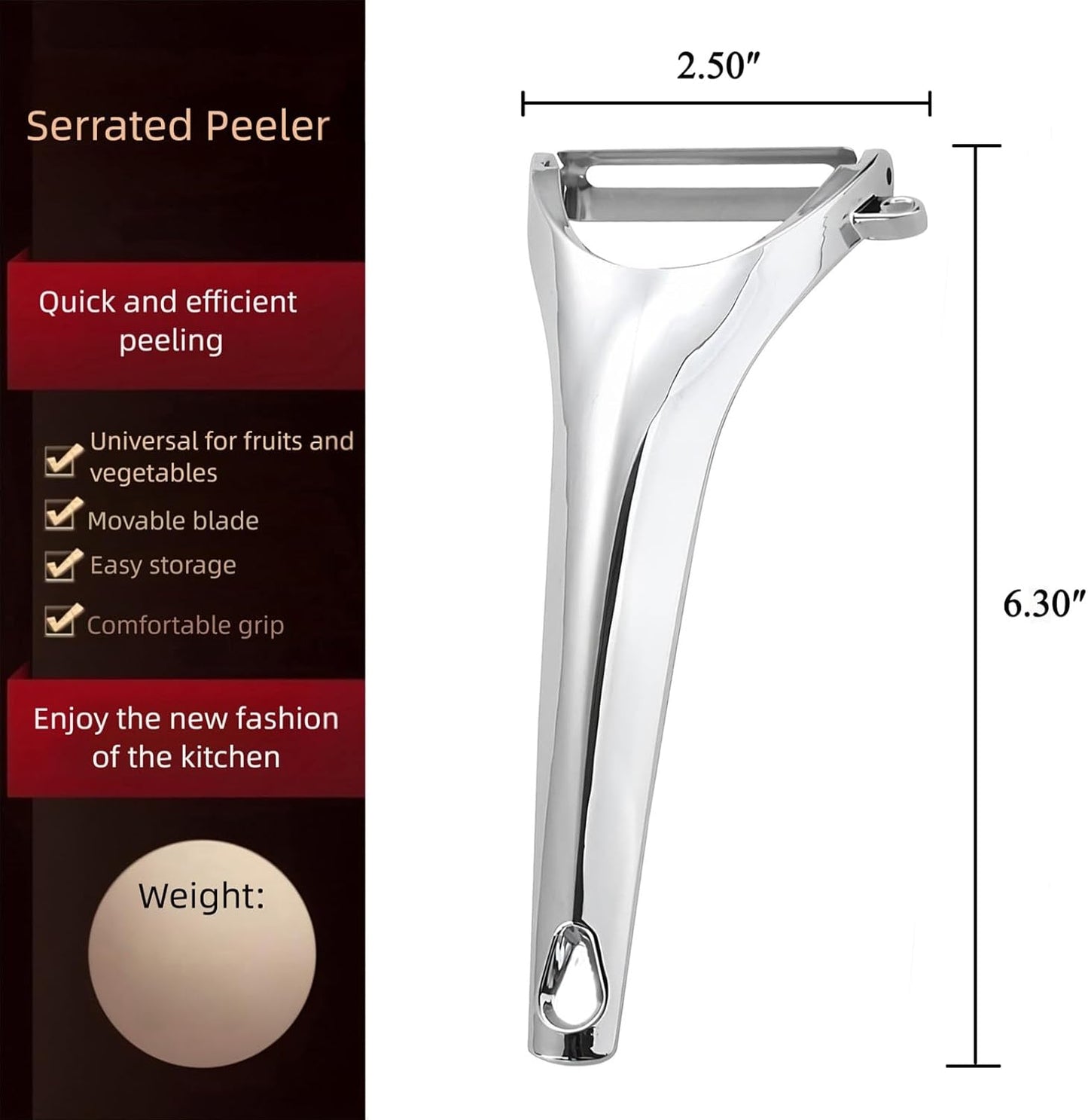 Vegetable Peeler Sharp Stainless Steel Blades for Veggie Potato Sugarcane Pumpkin Papaya Peeling Tool