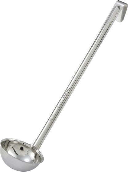 Winco Stainless Steel Ladle, 8-Ounce