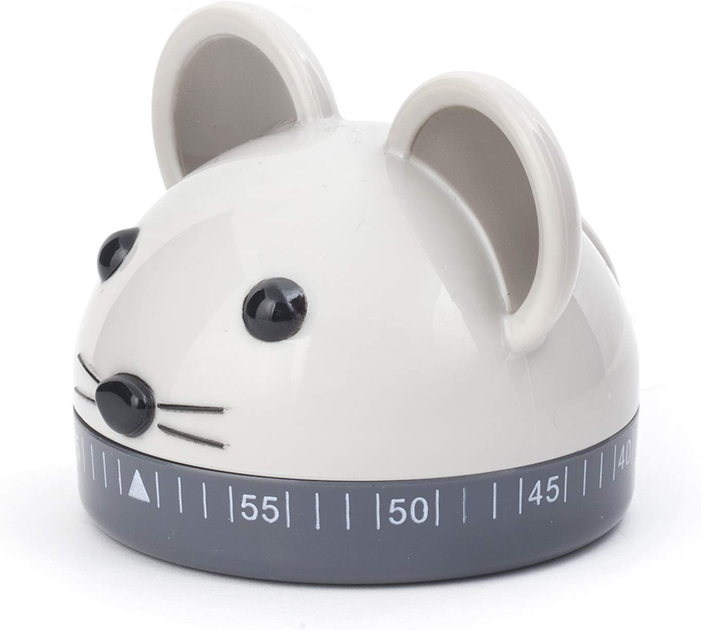 Kikkerland Ladybug Kitchen Timer, Red (KT21-A), 5.7 x 5.7 x 4.4 cm