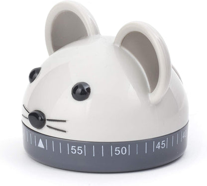 Kikkerland Ladybug Kitchen Timer, Red (KT21-A), 5.7 x 5.7 x 4.4 cm