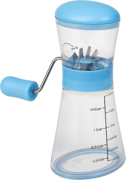 Prepworks by Progressive Nut Chopper with Non-Skid Base, Red