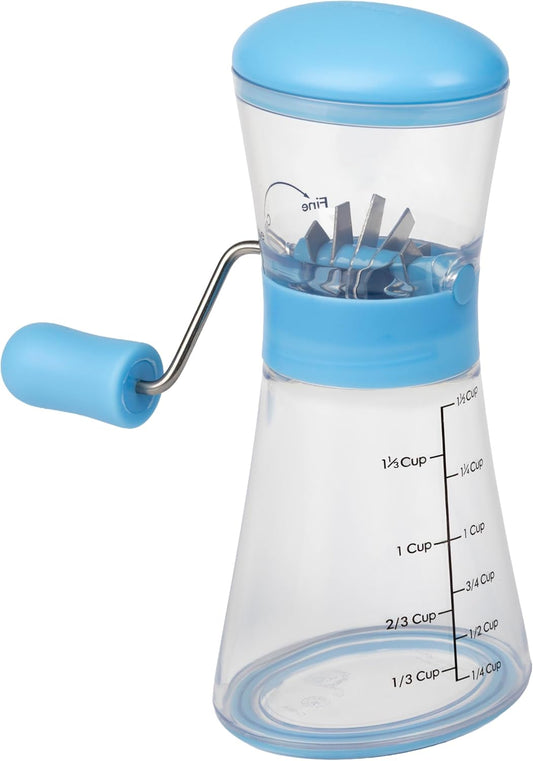 Prepworks by Progressive Nut Chopper with Non-Skid Base, Red