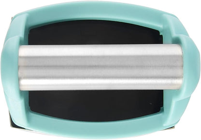 KitchenAid Gourmet 4-Sided Stainless Steel Box Grater for Fine, Medium and Coarse Grate, and Slicing, Detachable 3 Cup Storage Container and Measurment Markings, Dishwasher Safe, 10 inches tall, Aqua
