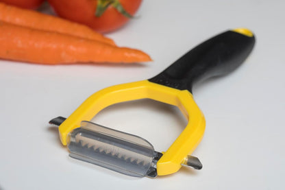 MOBI Julienne Y Peeler, Yellow, Kitchen Accessories