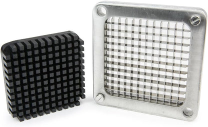 WYZworks Replacement 2-Hole 3/8" Blade Assembly and Pusher Block Kit for Commercial French Fry Cutter