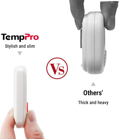 TempPro TM03 Digital Timer for Kids & Teachers, Kitchen Timers for Cooking with 2 Alarm Volume, Countdown Timer Stopwatch for Classroom Supplies, Exercise, Baking, Work, 2-Pack (Previously ThermoPro)