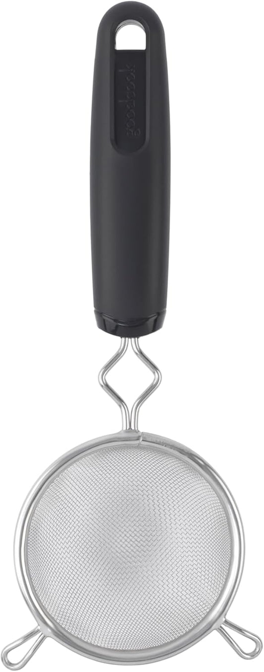 Good Cook Aluminum Mesh Strainer, 3-inch