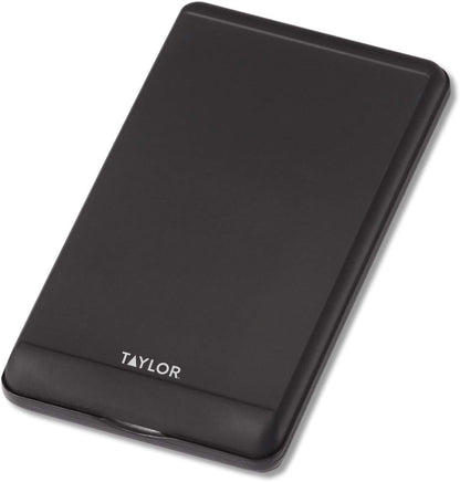 Taylor High-Precision Digital Portioning Scale with Cover, 16OZ/500G, Black