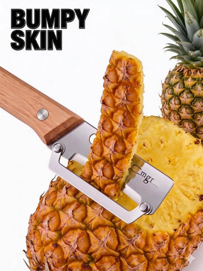 Vegetable Peeler,Nemesis of Bumpy Rough Root,Potato Peeler,Kitchen Sharp Stainless Steel Blade Veggie Gadgets for Fruit Apple Carrot Pumpkin Pineapple SugarCane Squash Papaya,(Right-Hand Only)