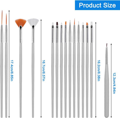 30 Pcs Cake Decorating Brushes Food Safe Paint Brushes Multiple Function Fondant Brush Cookie Brush DIY Tool Set Icing Pastry Brushs for Painting Baking (Black, White)