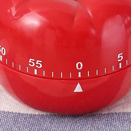 1Pcs Kitchen 60 Minutes Timer, 360 Degree Rotating Tomato Shaped Alarm Timer, Kitchen Cooking Clock, Portable Loud Alarm Counters Reminder for Home Cooking Baking