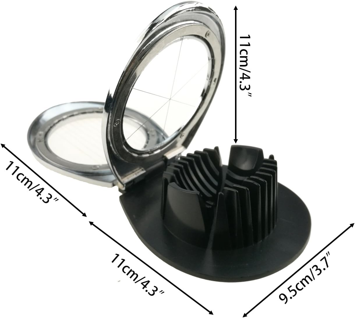 Stainless Steel Egg Slicer With 3 Slicing Styles