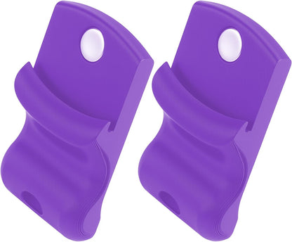 2PC Mason Jar Opener Set, Multifunctional Lid Opener for Regular & Wide - Mouth Canning Jars, Effortless Twist Tool for Tight Lids, Ideal for Kitchen, RV & Camping, Durable & Easy to Use (Black)