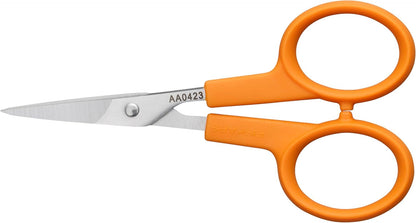 Fiskars Micro Trip Scissors, SoftGrip Precision Cutting Shears, Non-Stick Stainless Steel Blades, 5 inches