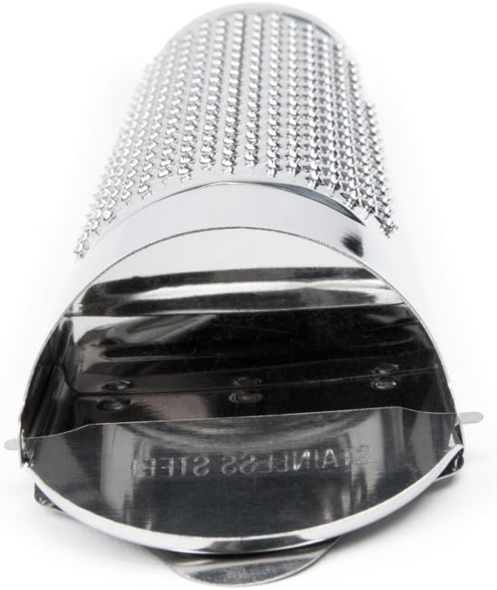 Fox Run Stainless Steel Cone Nutmeg Grater, 5.5" With Storage