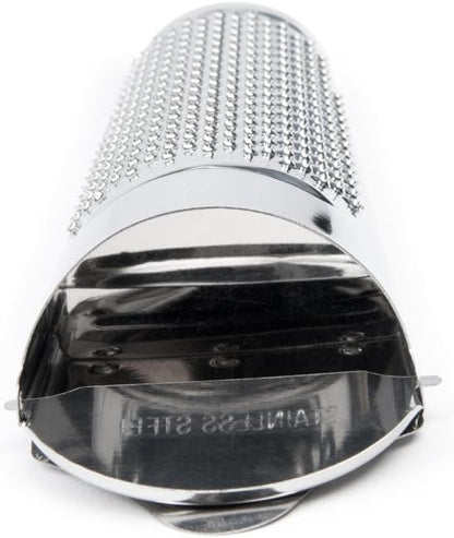 Fox Run Stainless Steel Cone Nutmeg Grater, 5.5" With Storage