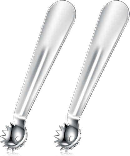 Baderke 2 Pcs Tomato Stem Corer Strawberry Baller Stainless Steel Strawberry Huller Tool Fruit Vegetable Stem Remover