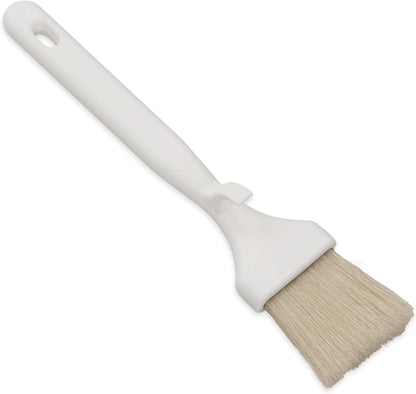 SPARTA 4037800 Meteor Boarhair Pastry Brush, Basting Brush With Built-In Projecting Hook, 2 Inches, Brown