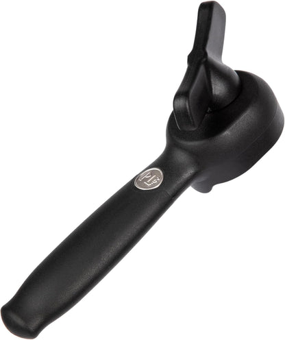 PL8 Safety Can Opener - Smooth Edge Manual Can Opener with Ergonomic Handle for Easy Use, Lid Resealable Design, Eliminates Sharp Edges