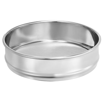 PATIKIL 40 Mesh Lab Sieve, 8" Diameter Test Sieve 304 Stainless Steel Wire Cloth (0.45mm) for Industrial Laboratory - Colors B
